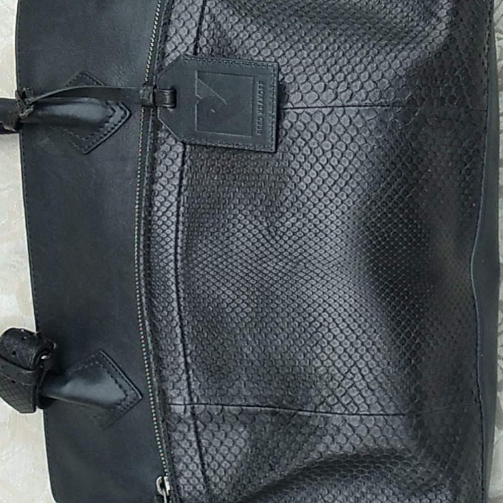 Reed Kraoff Leather Python Tote Bag - image 2